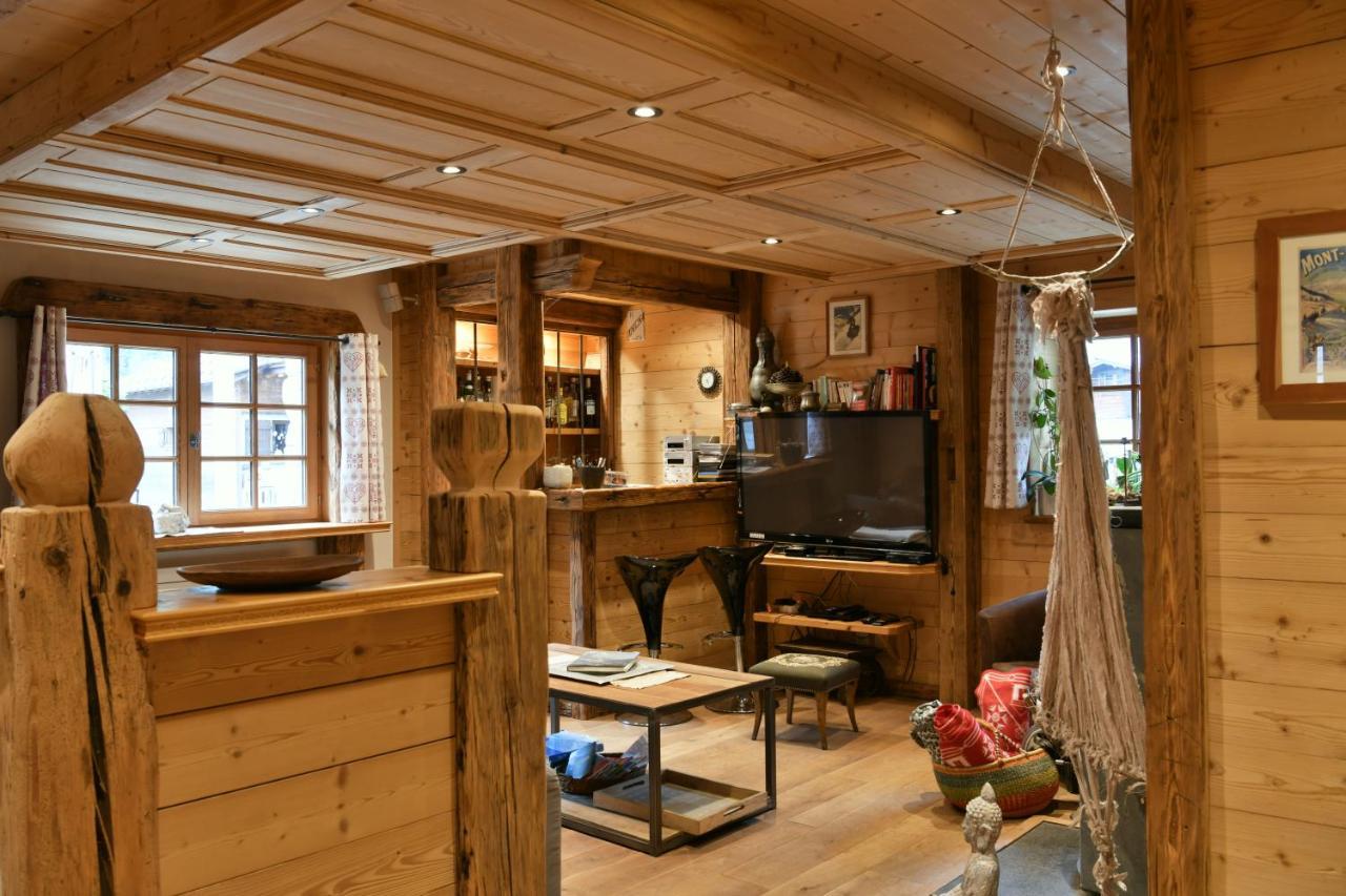 Le Vallorcin, Chalet Le Sizeray - Mont Blanc Vallorcine Eksteriør billede